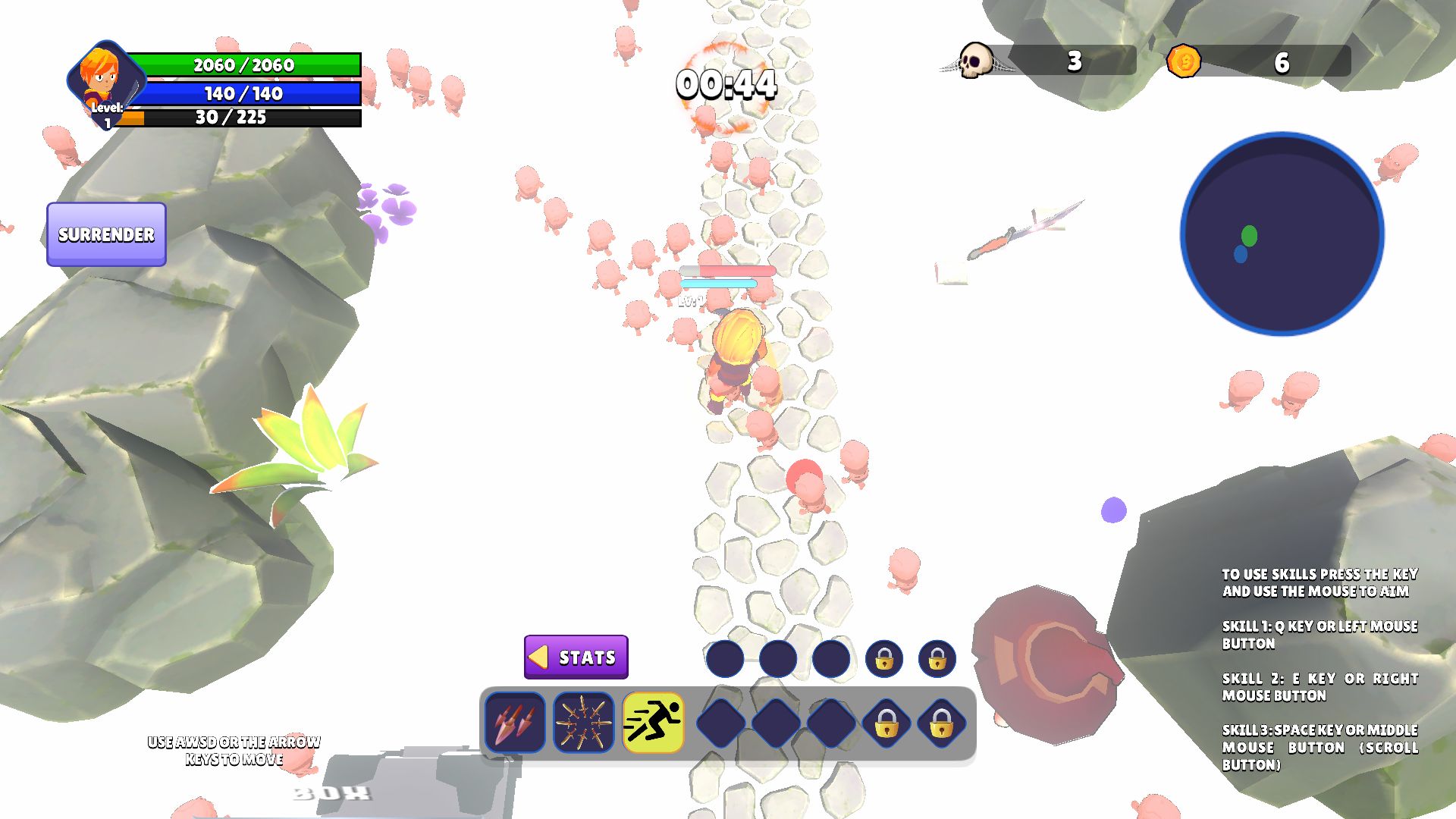 BulletHell Elemental Template Unity screenshot 3