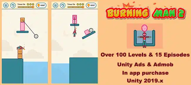 Burning Hero 2 Complete Unity Projects - SellUnitySourceCode screenshot 2