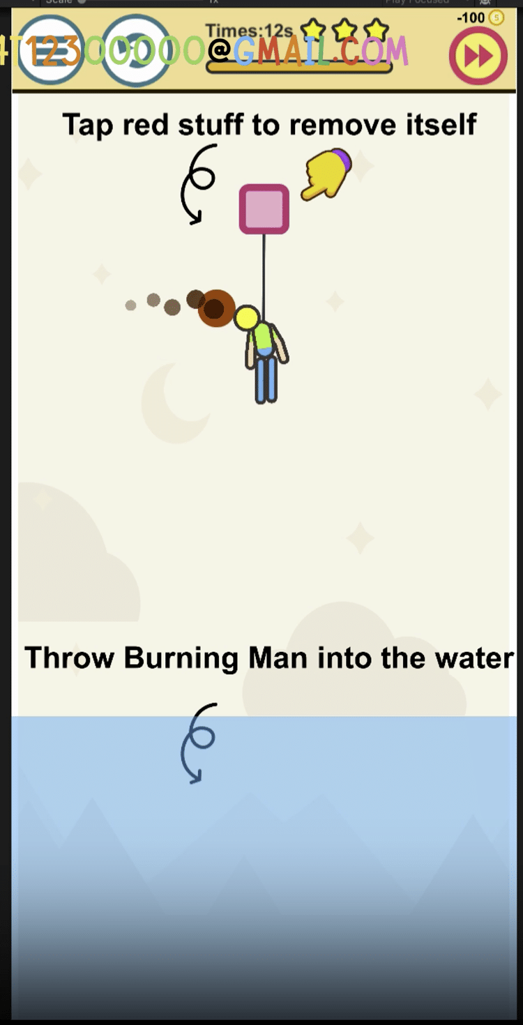 Burning man Game Unity Sourcecode screenshot 3