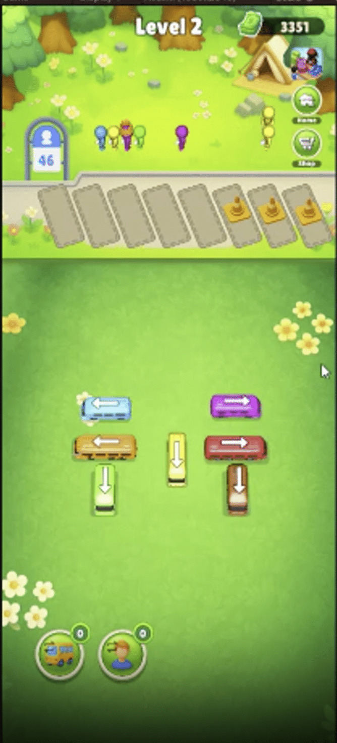 Bus jam Shopping Tycoon Unity Source Code screenshot 2