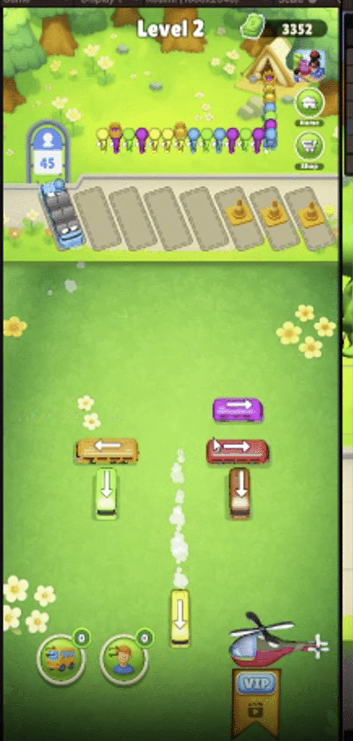 Bus jam Shopping Tycoon Unity Source Code screenshot 3