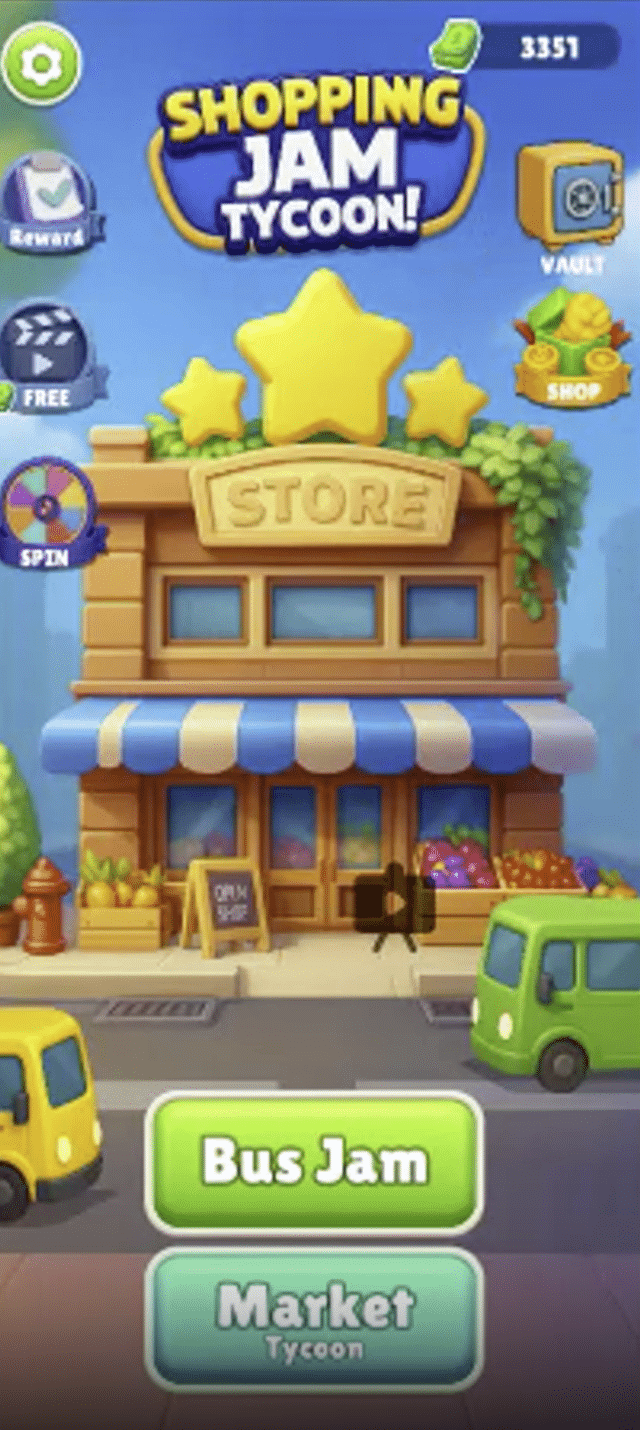 Bus jam Shopping Tycoon Unity Source Code screenshot 4