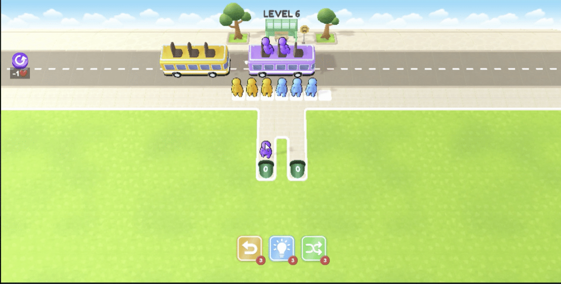 Bus Jam Unity Template screenshot 3