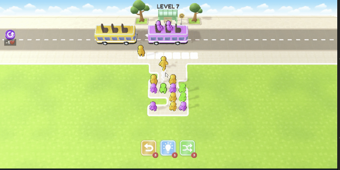 Bus Jam Unity Template screenshot 4