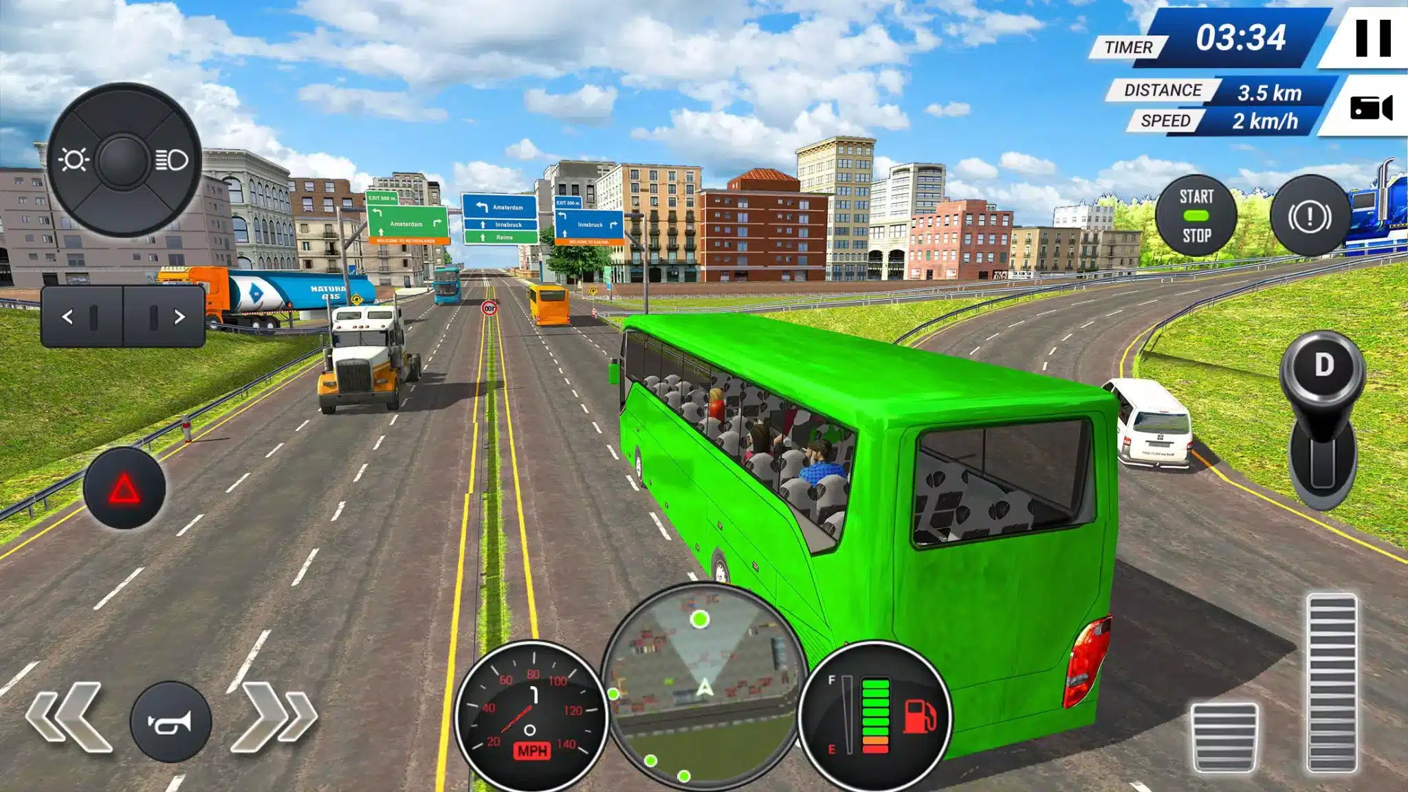 Bus Simulator 2021 - Ultimate Bus Unity Complete Project screenshot 3