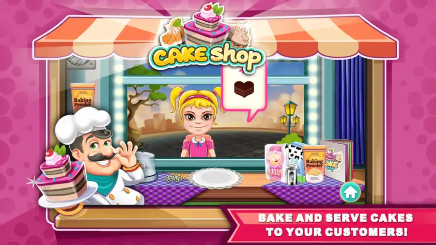 Cake Shop Bakery Chef Story Game Sellunitysourcecode screenshot 5