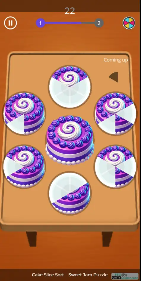 Cake Slice Sort – Sweet Jam Puzzle Sellunitysourcecode.com screenshot 4