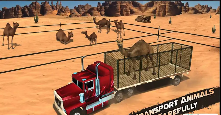 Camel Transport Truck Simulator: Desert Mania Sellunitysourcecode