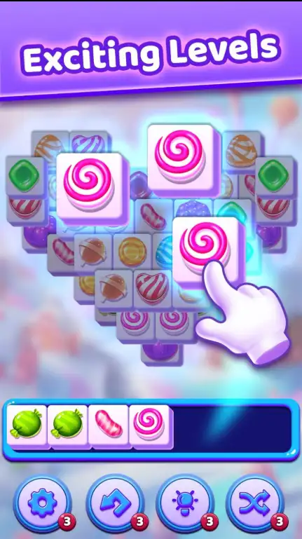 Candy pop Tile – Match 3 Puzzle Game screenshot 4