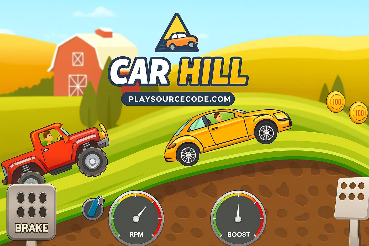 Car Hill Unity Sourcecode