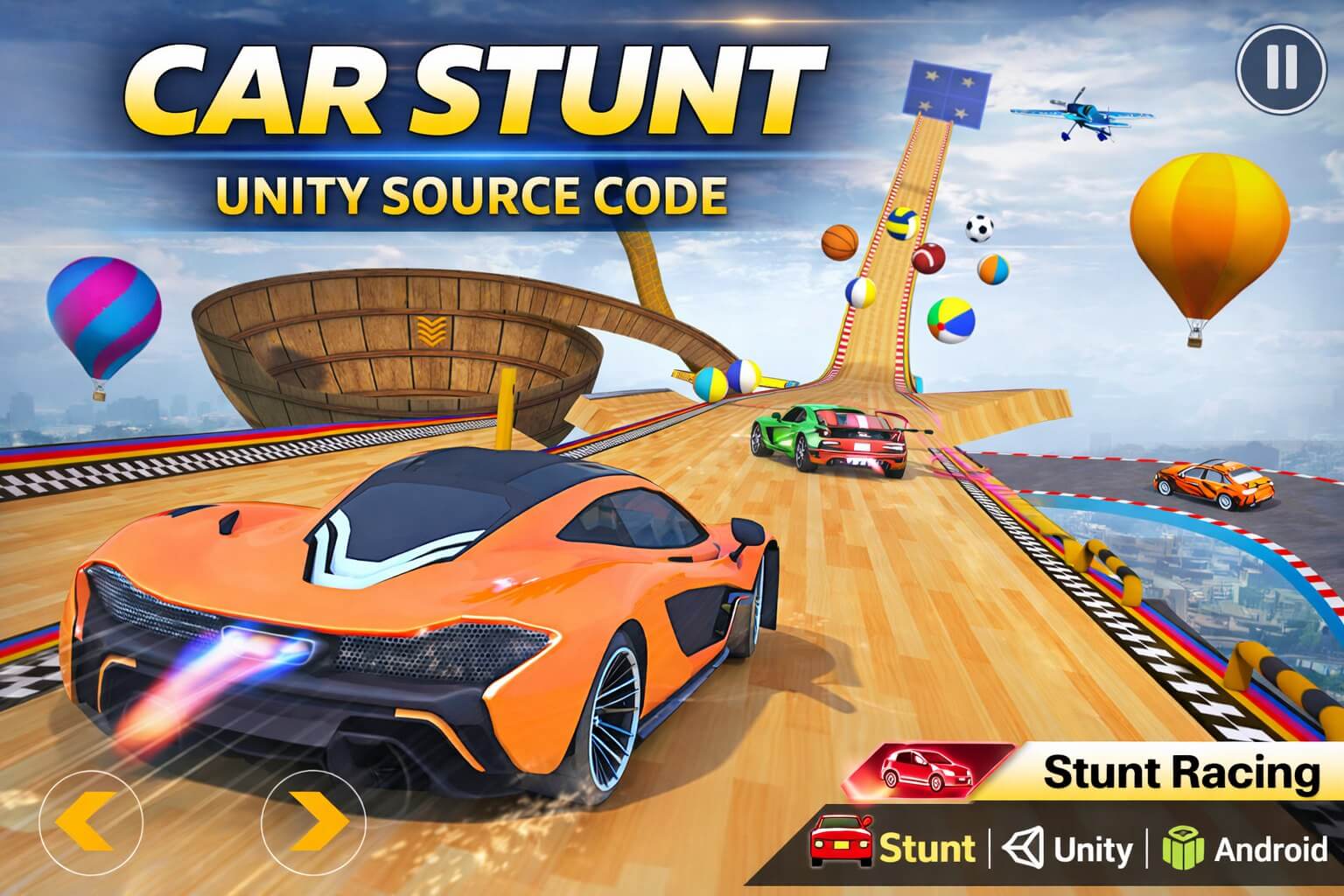 Car Stunt Unity Source Code