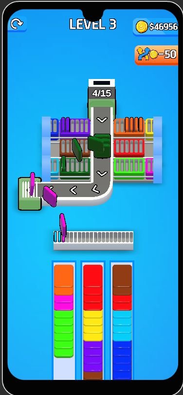 Card Factory Sort Puzzle 3D – Unity Game Source Code screenshot 4