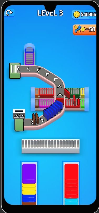 Card Factory Sort Puzzle 3D – Unity Game Source Code screenshot 5