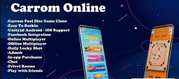 Carrom Online - Sell Unity Source Code screenshot 2