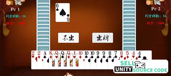 casino poker card SellUnitySourceCode screenshot 5