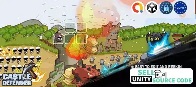 Castle Defender SellUnitySourceCode