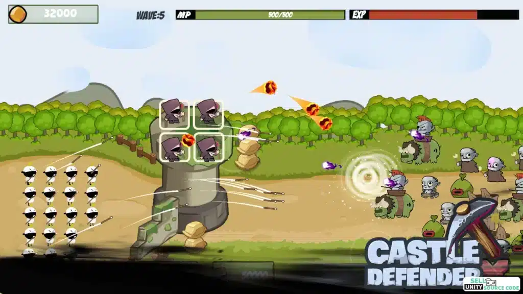 Castle Defender SellUnitySourceCode screenshot 2