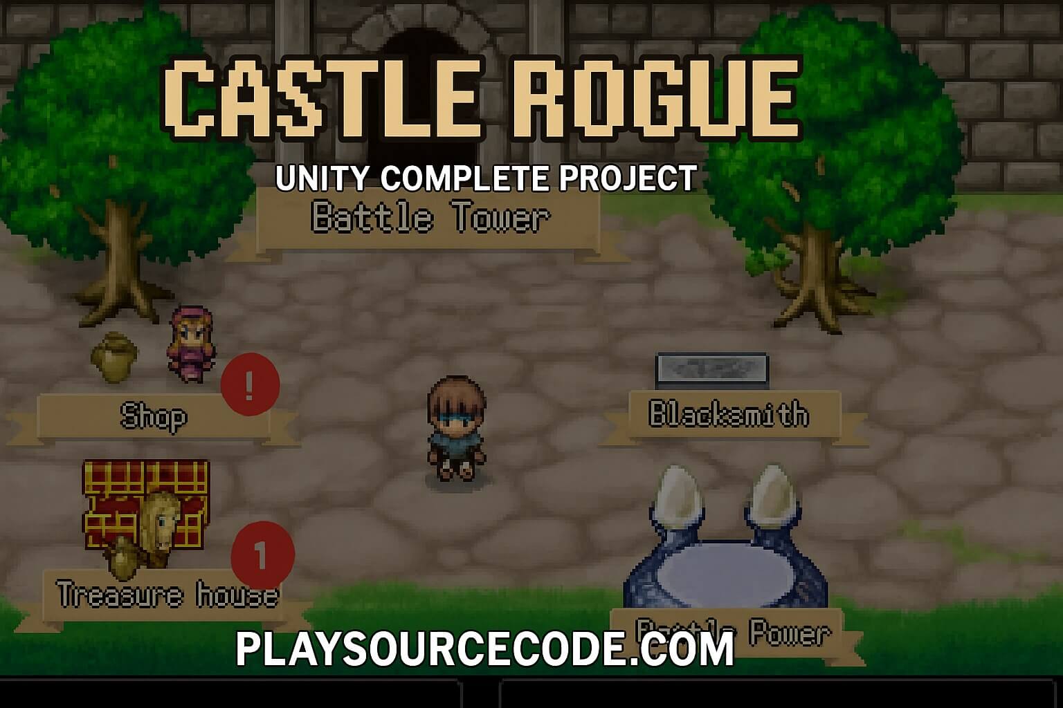 Castle Rogue Unity Complete Project