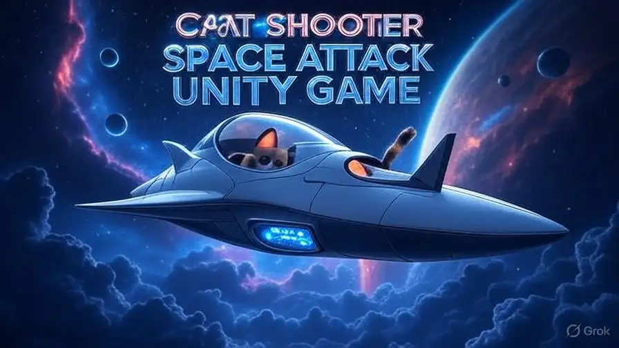 🐱🚀 Cat Shooter: Space Attack –  Sell Unity Source Code