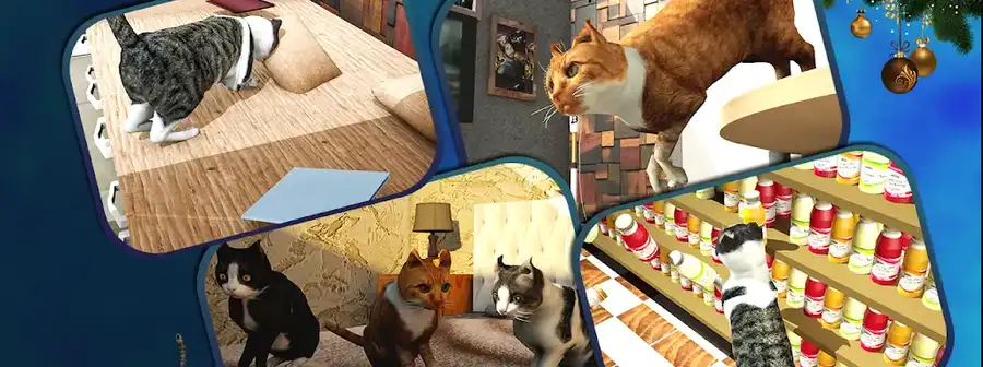 🐱 Cat Simulator 2018: Kitten Cat VS Rat Game SellUnitySourceCode