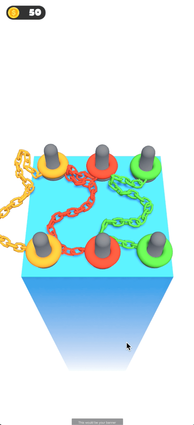 Chain Knots 3D Unity Game Source Code screenshot 2