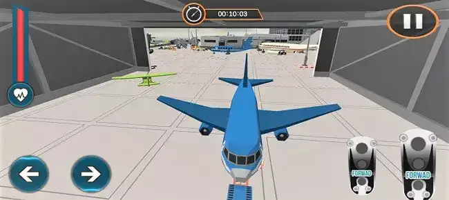 Chained Cart Towing Plane Parking Simulator 2021 screenshot 4