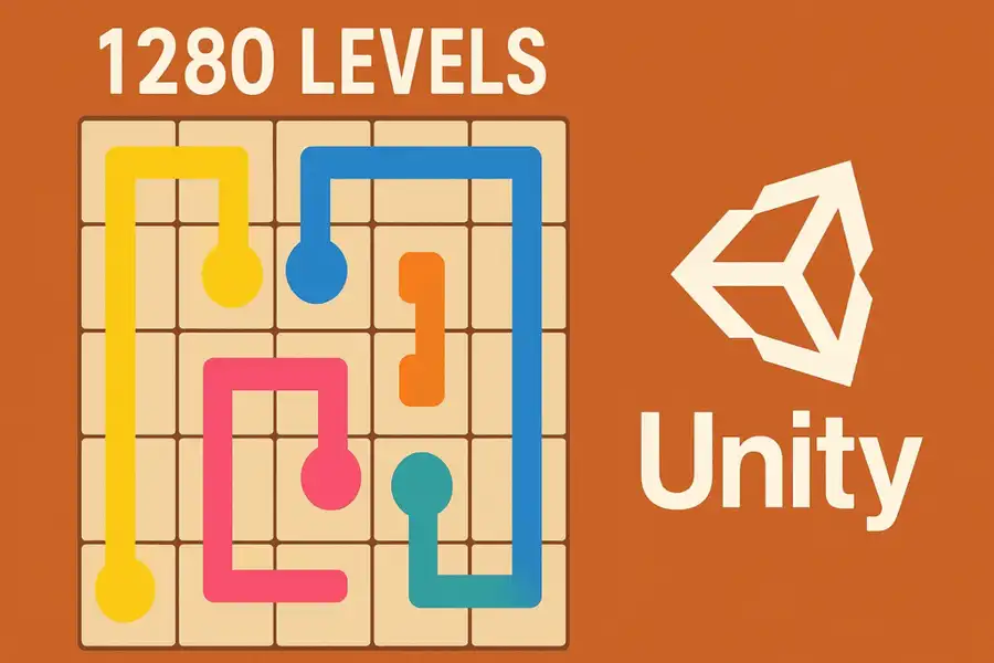 Challenging Puzzle Game Unity Project – 1280 Levels