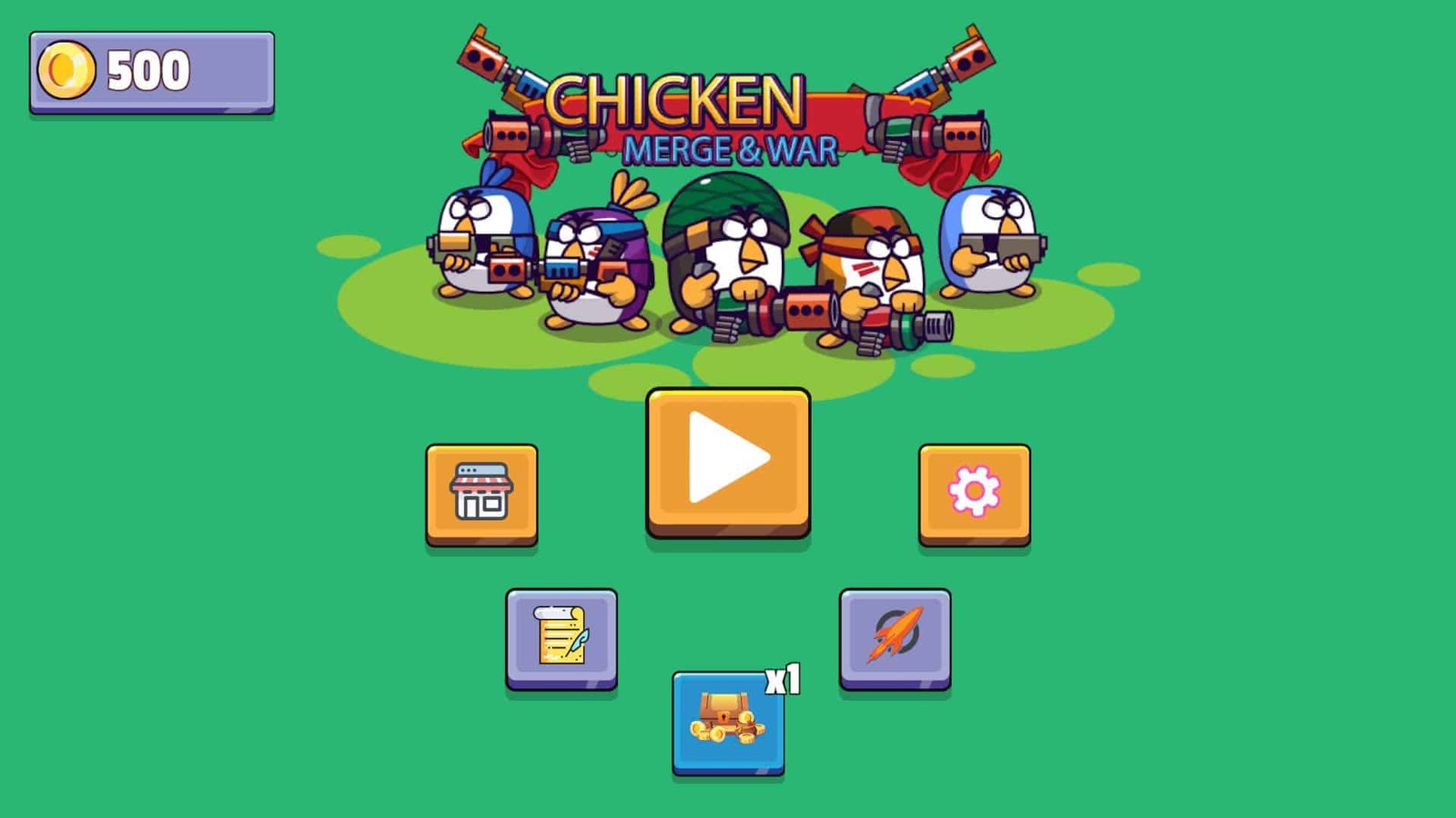 Chicken Merge – Complete Unity Game Template SellUnitySourceCode screenshot 3