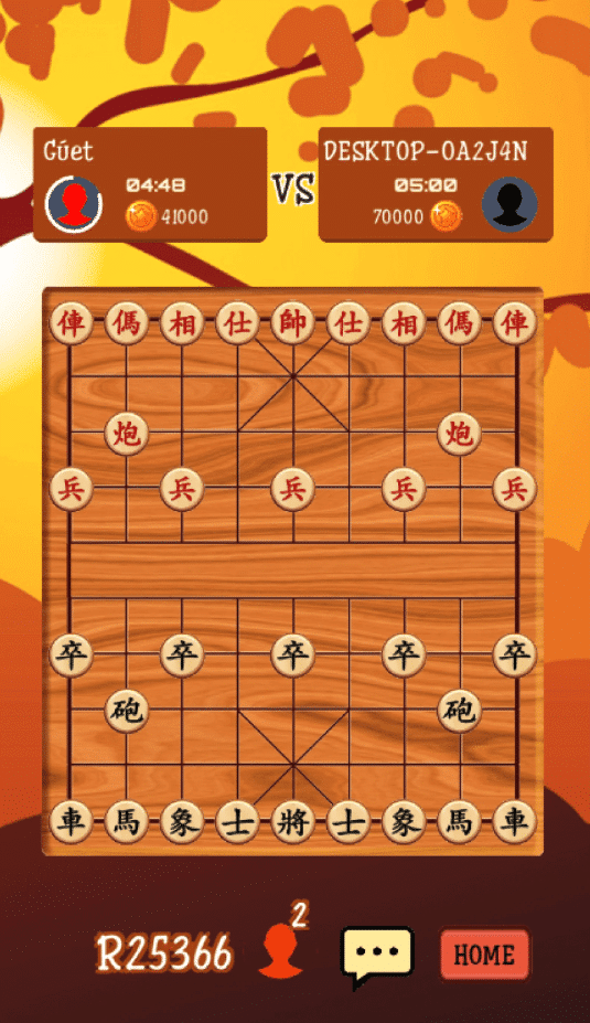 Chinese Chess Online Multiplayer – Xiangqi Unity Game Source Code screenshot 2