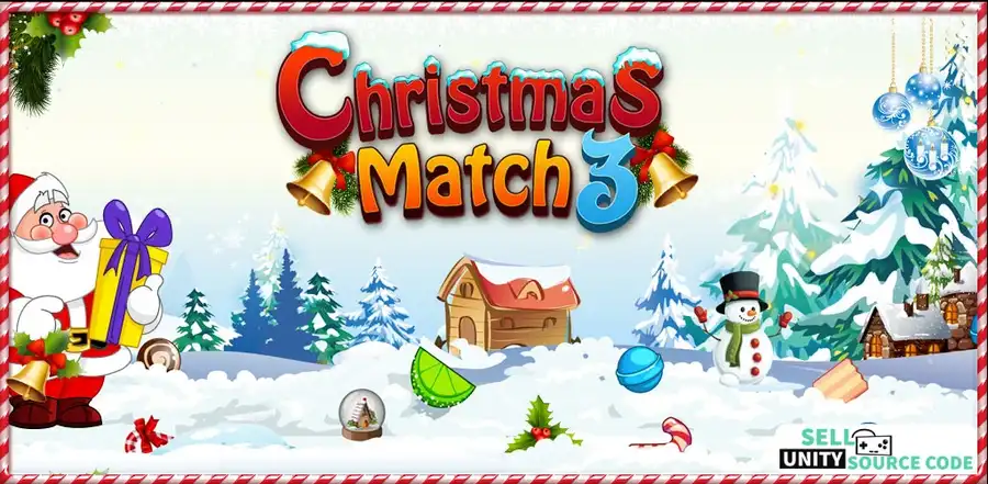🎅 Christmas Match 3 – Festive Puzzle Adventure SellUnitySourceCode 