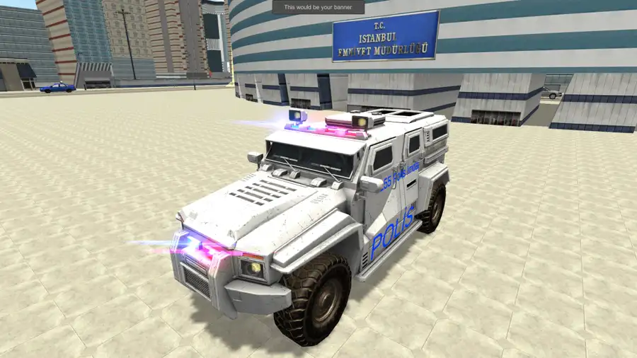 City Police Simulation – Open World Drive Game SellUnitySourceCode screenshot 5