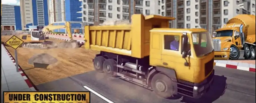 City Road Construction Simulator 3D SellUnitySourceCode