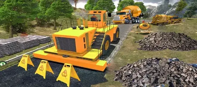 City Road Construction Simulator 3D SellUnitySourceCode screenshot 3