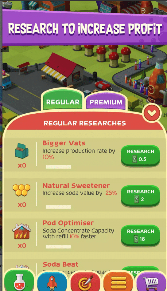 City Soda Tycoon: Idle Factory Clicker Unity Source Code (Automation & Upgrades) screenshot 5