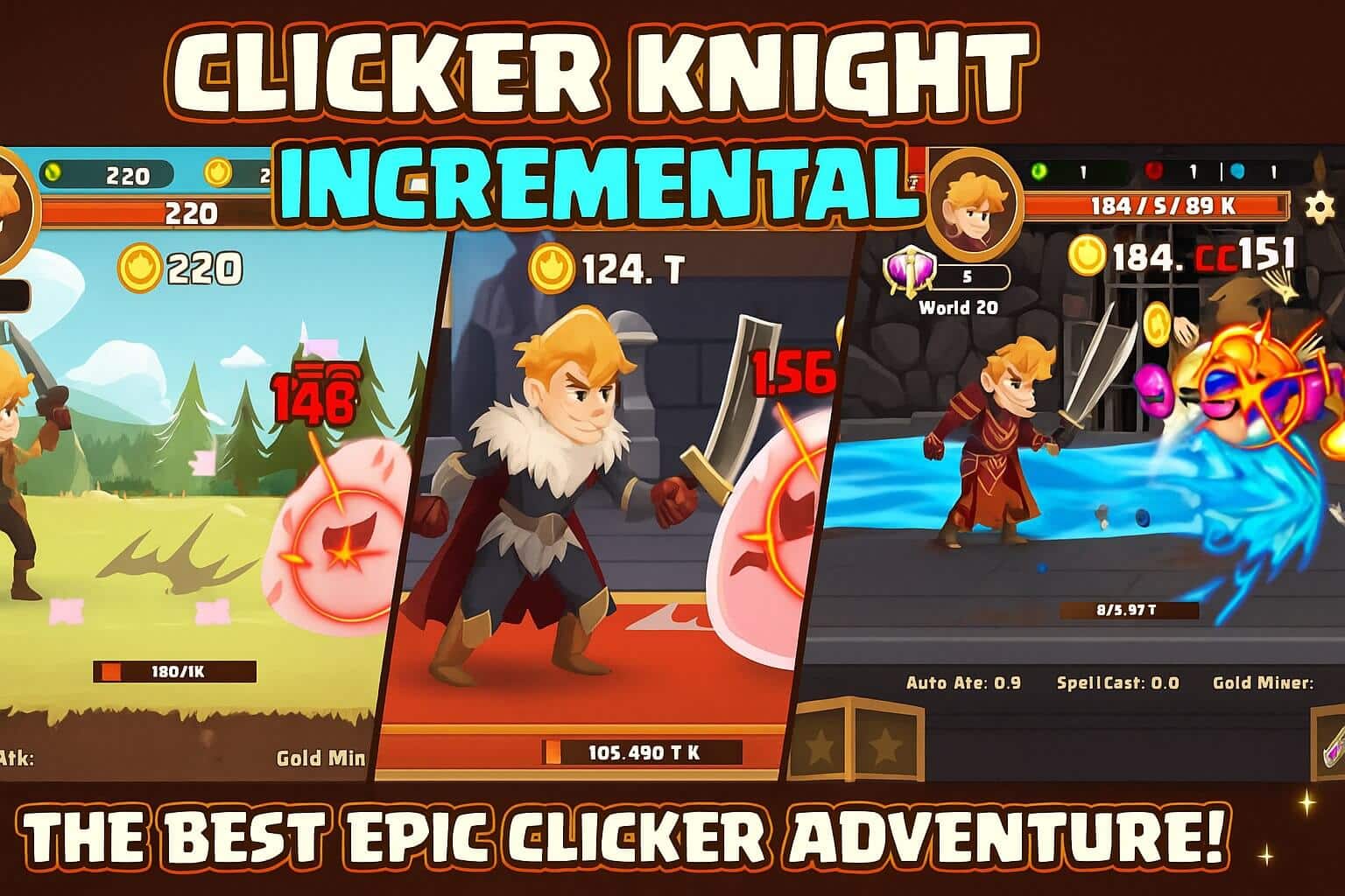 Clicker Knight Incremental - Unity Game Unity Game