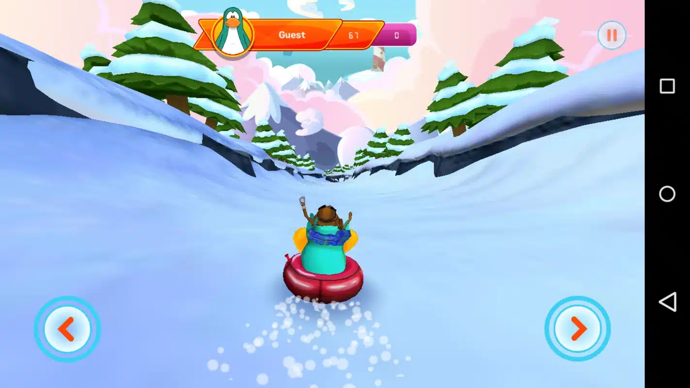 Club Penguin Sled Racer Unity Game Code screenshot 4
