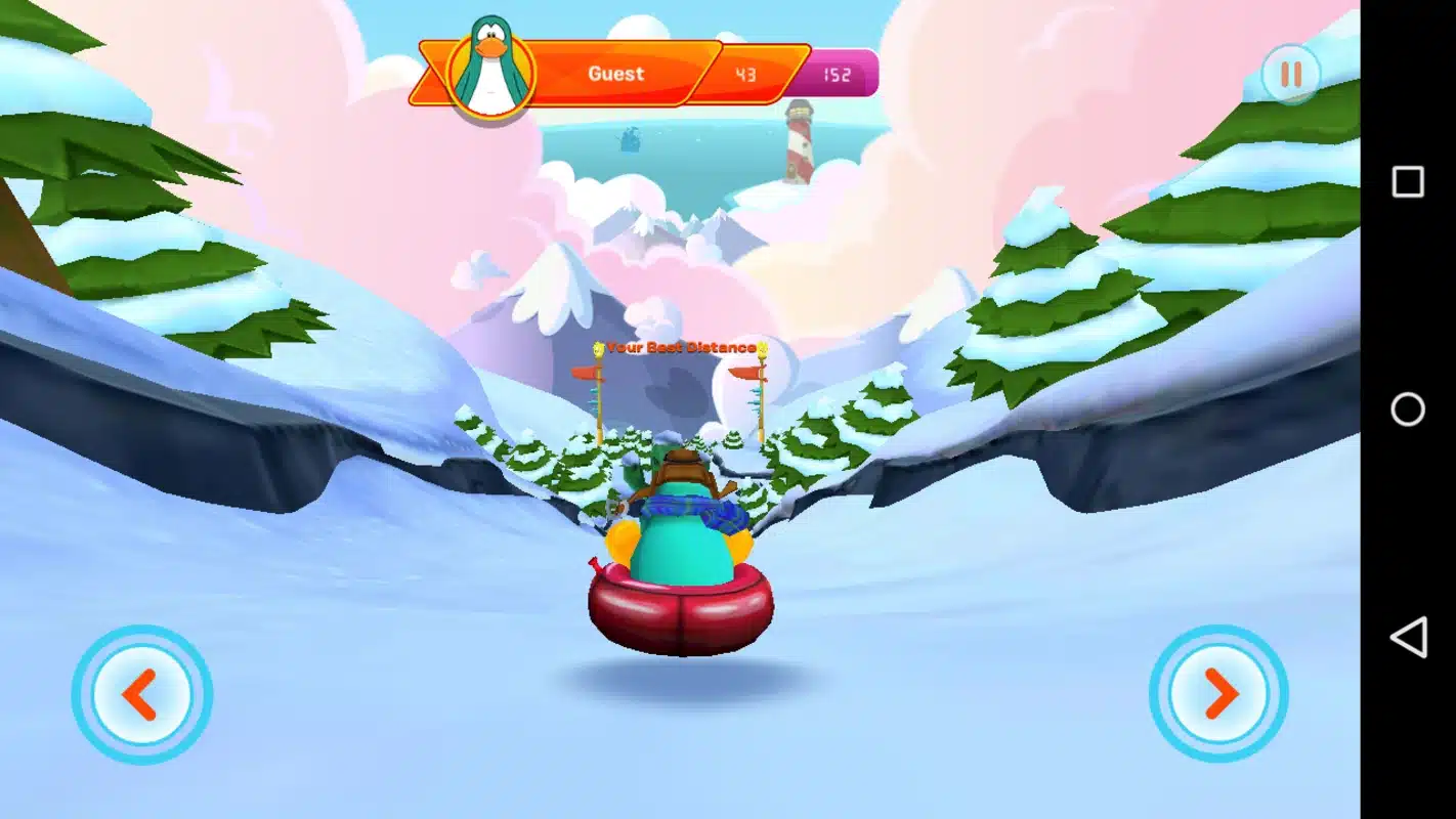 Club Penguin Sled Racer Unity Game Code screenshot 5