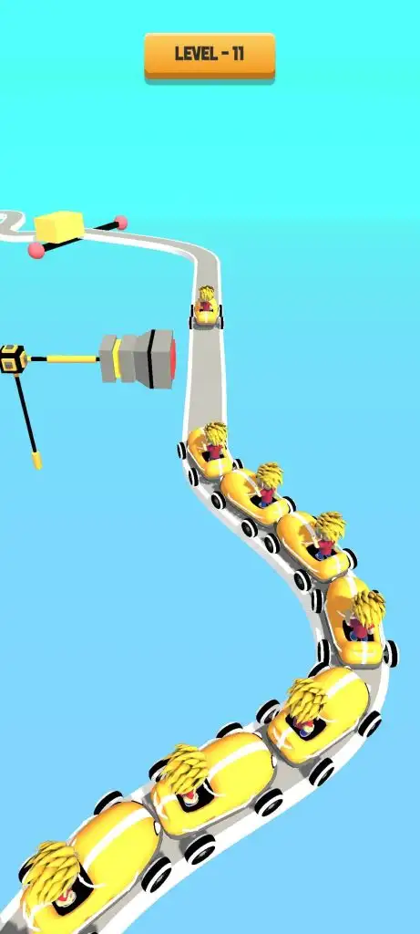 🎢 Coaster Crash – Hypercasual Adventure Game | SellUnitySourceCode.com screenshot 5