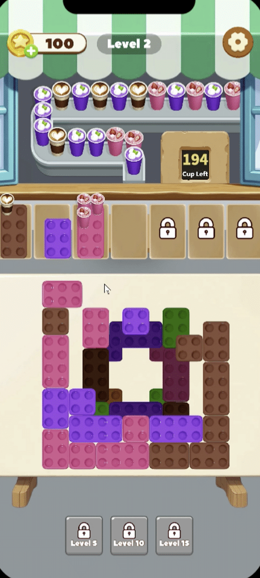 Coffee Sort Unity SourceCode screenshot 4