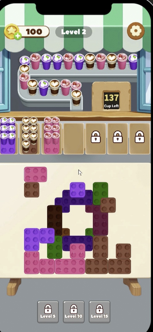 Coffee Sort Unity SourceCode screenshot 5