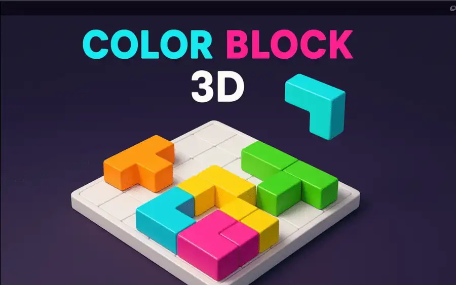 Color Block 3D Puzzle – Addictive Level-Based Unity Game | SellUnitySourceCode.com screenshot 2