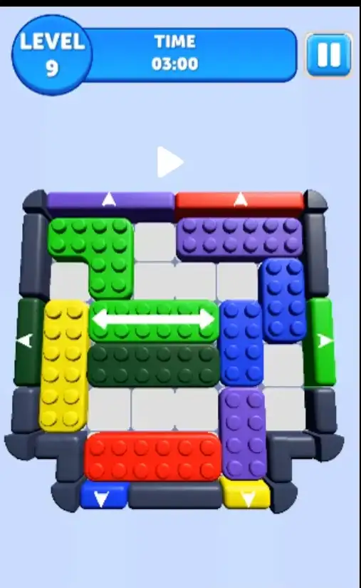Color Block 3D Puzzle – Addictive Level-Based Unity Game | SellUnitySourceCode.com screenshot 4