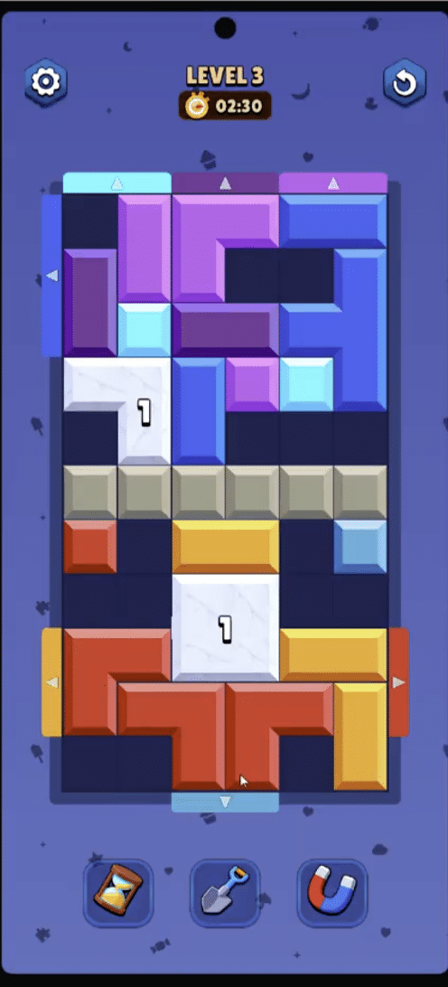 Color Block Jam – 2D Block Puzzle Away screenshot 2