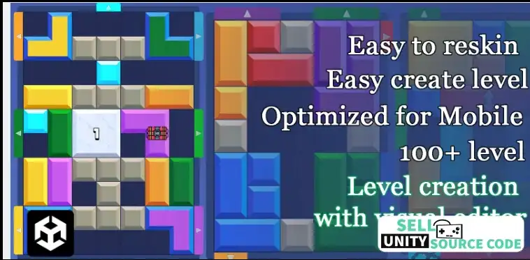 🧩 Color Block Jam 2D – Block Puzzle Away | SellUnitySourceCode.com