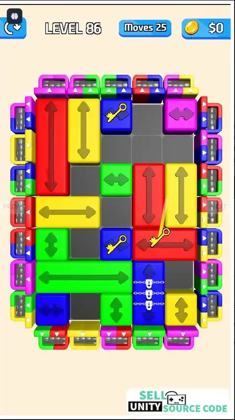 🧩 Color Block Jam 3D – Top Trending Puzzle Game | SellUnitySourceCode.com screenshot 5