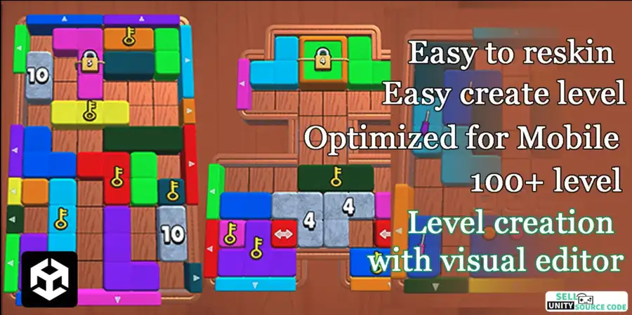 🧩 Color Block Jam 3D – Wood Block Puzzle Adventure | SellUnitySourceCode.com screenshot 2