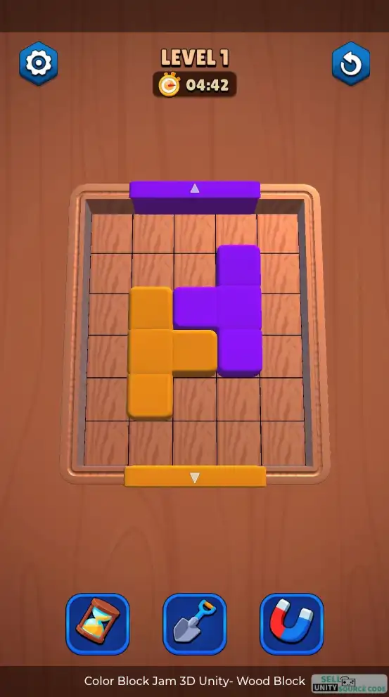 🧩 Color Block Jam 3D – Wood Block Puzzle Adventure | SellUnitySourceCode.com screenshot 4