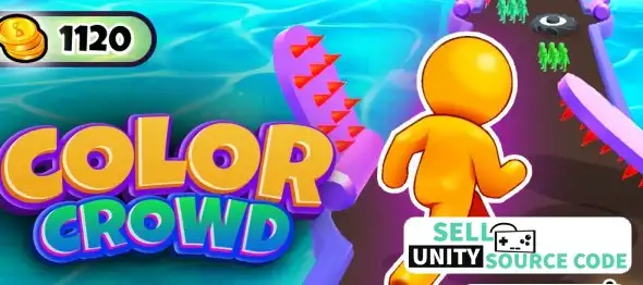 🏃‍♂️ Color Crowd – 3D Color Run & Battle Game | SellUnitySourceCode.com