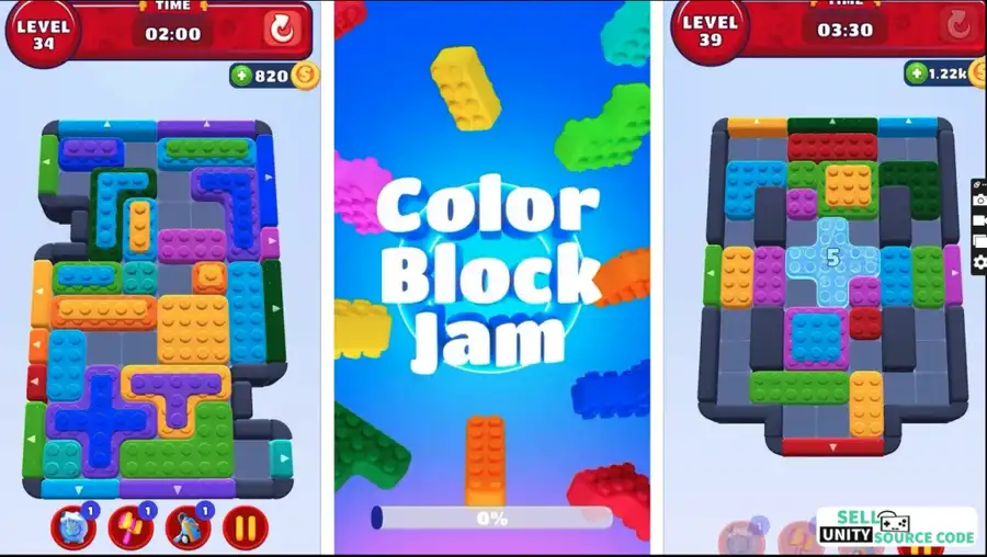 🧩 Color Escape: Unblock Jam – Addictive Block Puzzle Game | SellUnitySourceCode.com