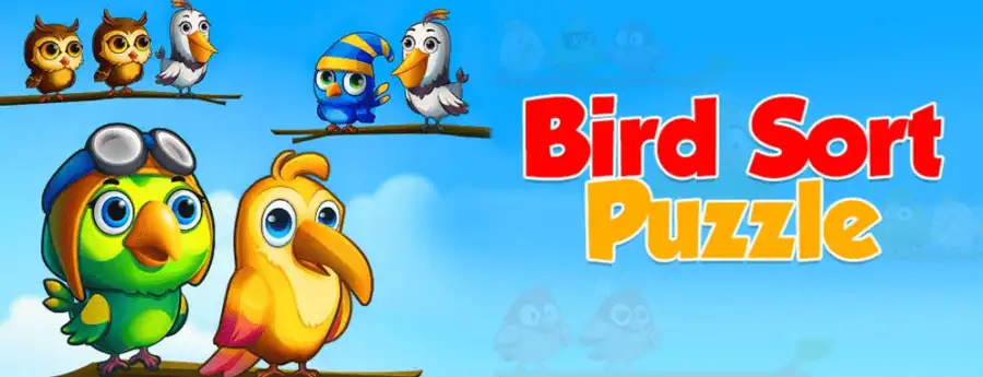 Color Matching Bird Sort Puzzle: Master Birds Jam Triple Match Fun Puzzles SellUnitySourceCode.com